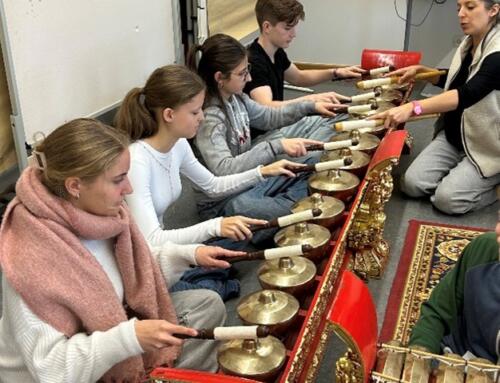 Gamelan-Workshop der 9. Jahrgangsstufe