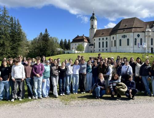 Schülerinnen und Schüler aus Gradignan zu Besuch in Penzberg